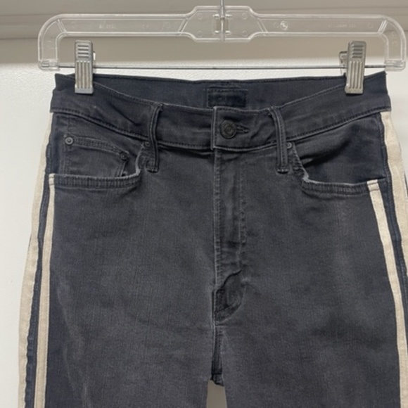 MOTHER Insider Crop Step Fray Guilty Racer - Picture 3 of 12